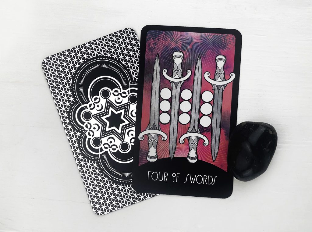 four of swords reversed yes or no tarot