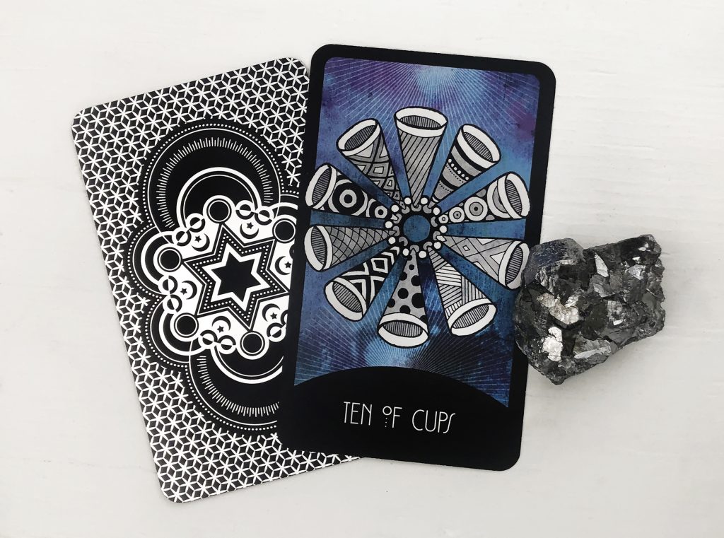 reversed ten of cups tarot meaning