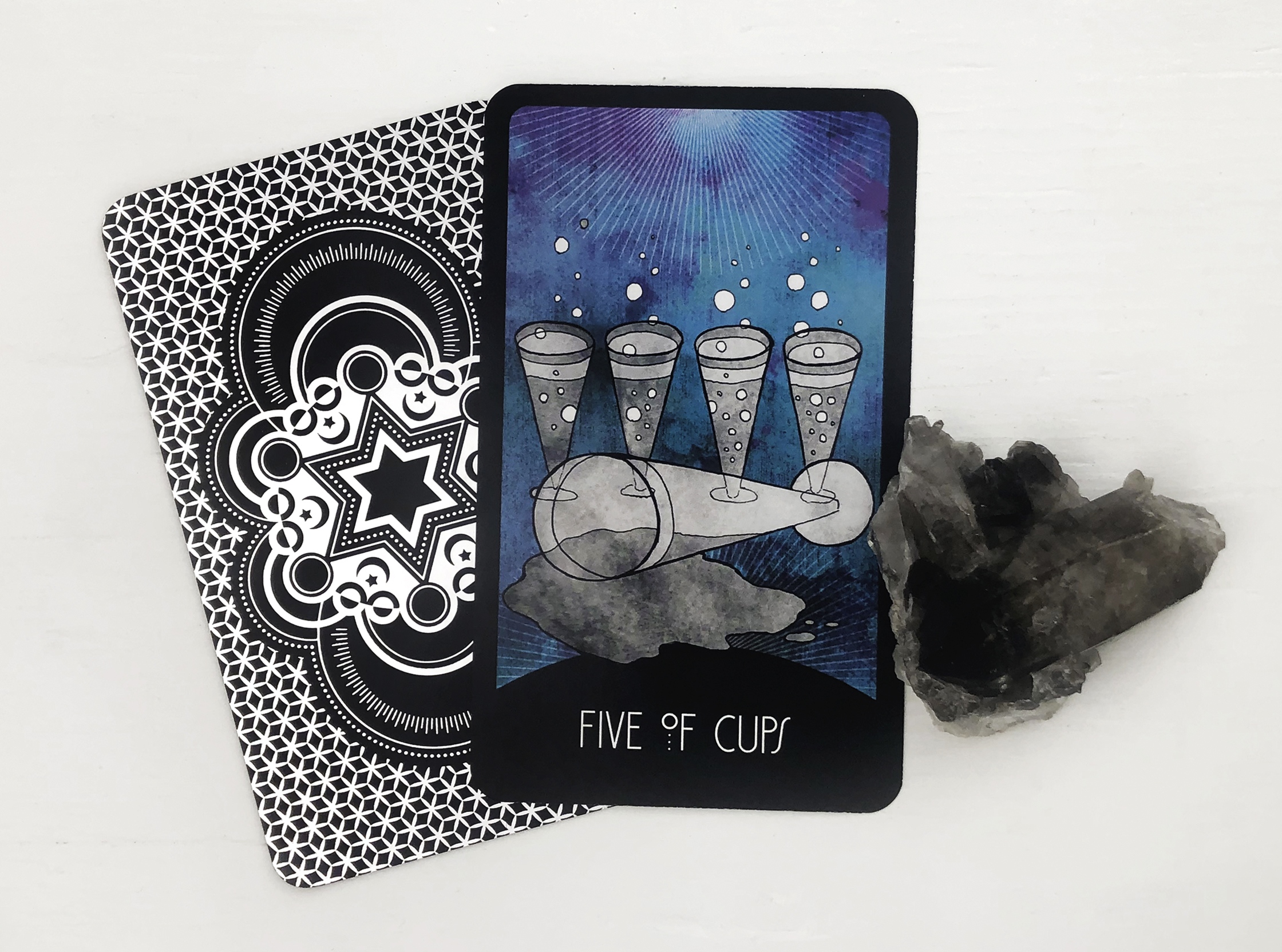 The Five of Cups Tarot Card - Keen