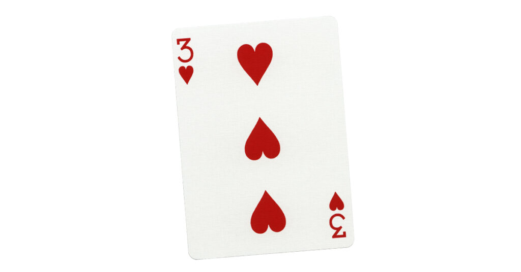 Everything about the 3 of Hearts in Cartomancy